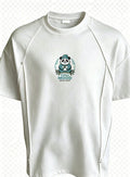 "Chill mood" of "The moody panda" permium cotton tee